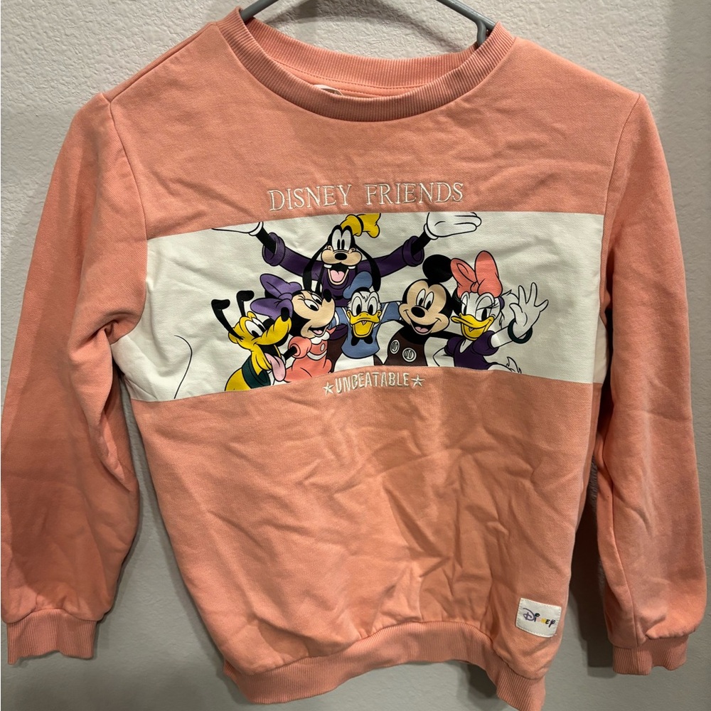 Girls H&M kids Disney crew neck sweatshirt size 8/10